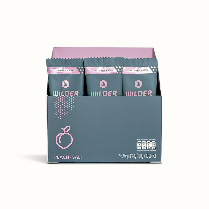 WILDER Electrolytes - Peach (30 Pack)